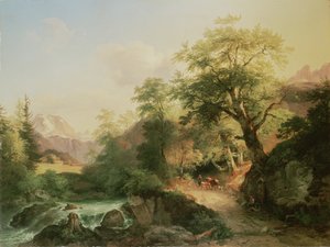 ウィーン近郊の森、1852年