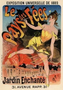 料金の土地ポスター、1889