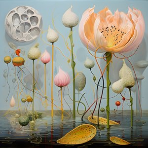 蓮の花の種のサヤ 2