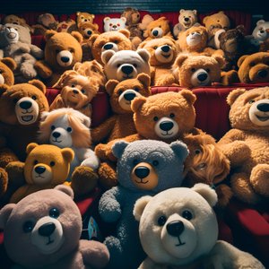 映画館の何百万ものテディベア 4