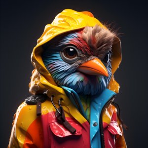 レインコートを着た動物 2