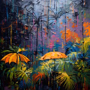 雨のカラフル・ジャングル 2