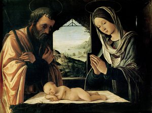キリスト降誕、1490年頃