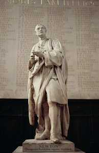 アイザック・ニュートン卿（1642-1727）（大理石）