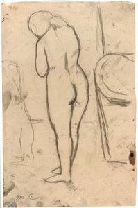 立ちヌードの絵、c.1879