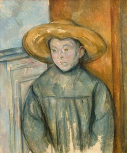 麦わら帽子の少年、1896年