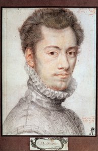 エティエンヌドゥムスティエの肖像、c1570