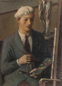 若い画家の肖像、1932