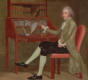 デヴィッドボールドウィンの肖像、1790年
