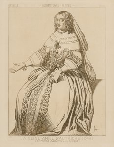オーストリアのアン女王、1644年