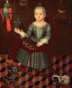 小さな女の子の肖像画
