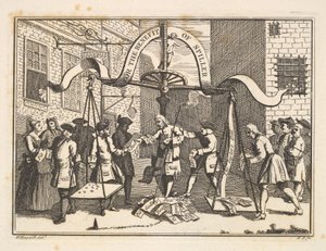 プレイヤーの特典チケット、1788年。