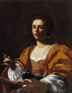 Artemisia Gentileschiの肖像、1623-1626。