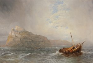 ギリシャ、リムノス島の嵐