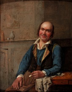 笑顔の男の肖像、1837