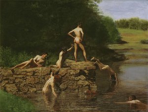 遊泳穴、1885