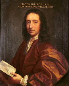 エドモンドハレーの肖像、c.1687