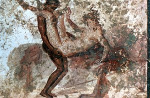 エロ壁画、ポンペイ、イタリア