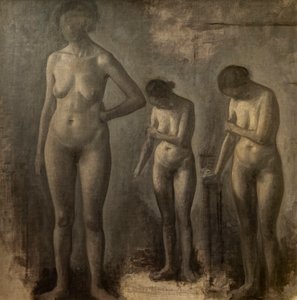 女性ヌードの3つの習作