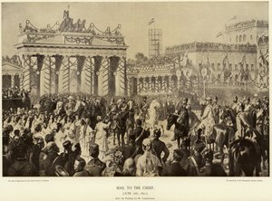 1871年にベルリンでオットーフォンビスマルク