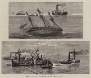 HMS Eurydiceを上げる試み