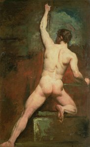 男性ヌードのための習作