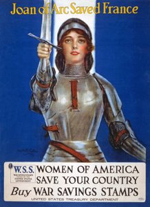 ジャンヌダルク保存フランス、1918年