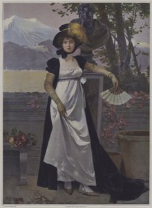 女性のポートレート