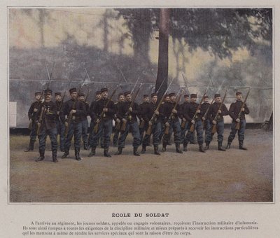 兵士の学校（フォトコラージュ 作： (after) French Photographer