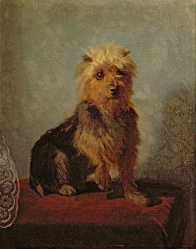 チャドウィック犬、1874 作： Abbott Handerson Thayer