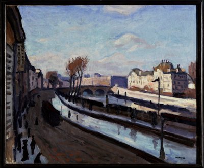 Paris, o Quai des Grands-Augustins 作： Albert Marquet