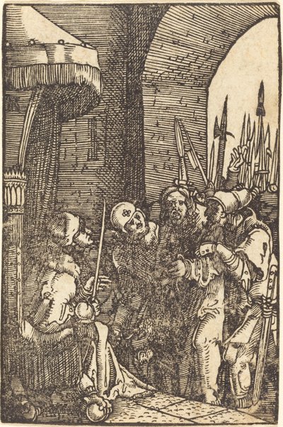 ヘロデの前のキリスト 作： Albrecht Altdorfer