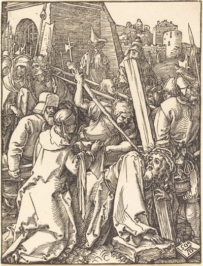 十字架を背負うキリスト 作： Albrecht Dürer