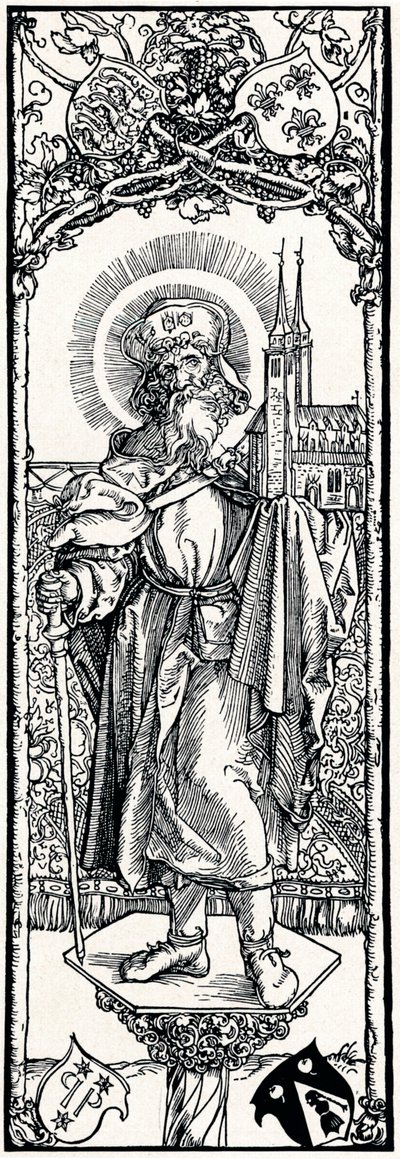 首都の聖セバルドゥス、1906 作： Albrecht Dürer