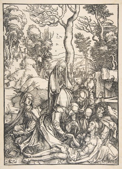 The Lamentation、from The Large Passion.nd 作： Albrecht Dürer