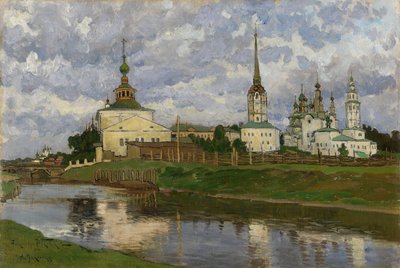 ソリカムスク、1910年。 作： Alexander Vladimirovich Makovsky