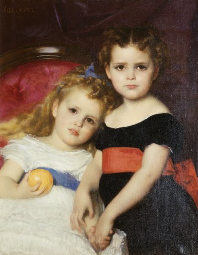 サットンシスターズ、1871 作： Alexandre Cabanel