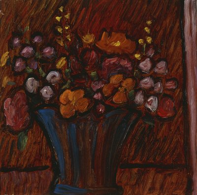 花の静物; Blumenstilleben、1936 作： Alexej von Jawlensky