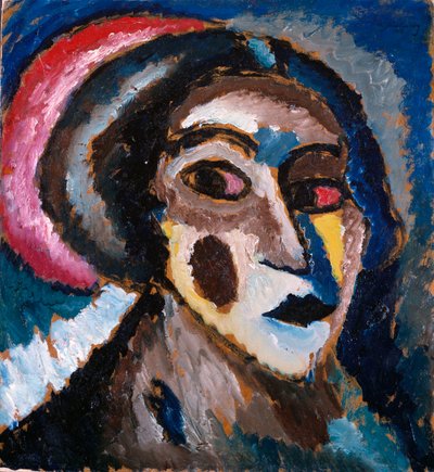 頭 作： Alexej von Jawlensky