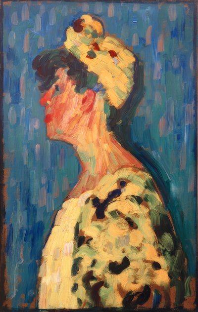 マリアンヌ・フォン・ヴェレフキン氏のプロフィール 作： Alexej von Jawlensky