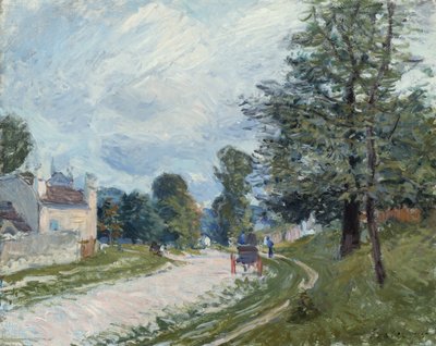 ターンインザロード 作： Alfred Sisley