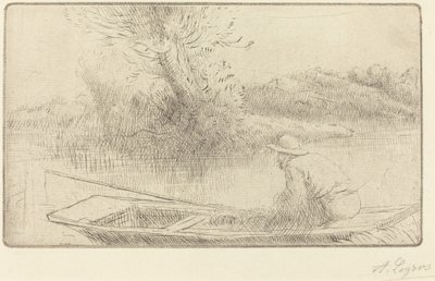 テムズ川沿い 作： Alphonse Legros