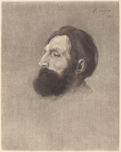 オーギュスト・ロダン。 作： Alphonse Legros