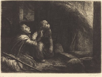 ファイアー、3皿目ランセンディ。 作： Alphonse Legros