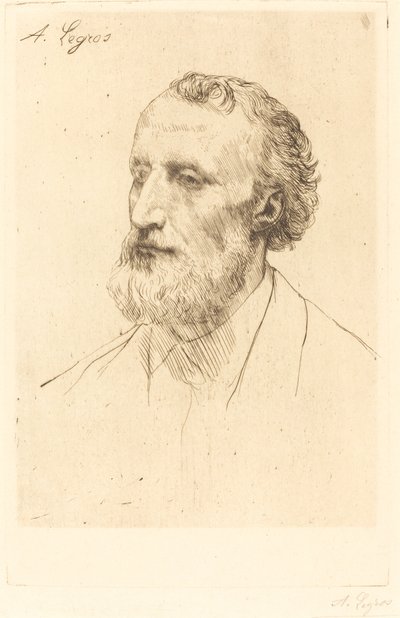 Jules Dalou, 1st plate. 作： Alphonse Legros