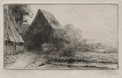 ホイールライトの家。 作： Alphonse Legros