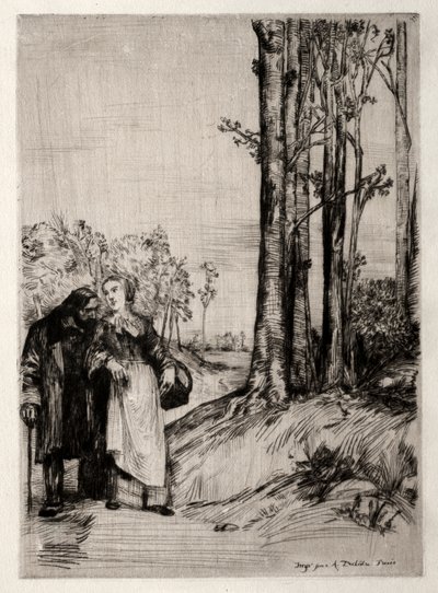 回復期の歩み 作： Alphonse Legros