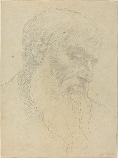 頭の研究 作： Alphonse Legros