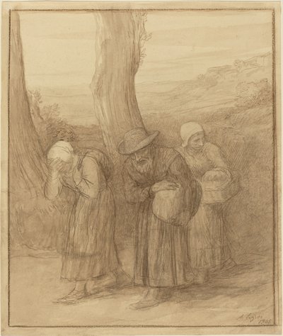 出発 作： Alphonse Legros