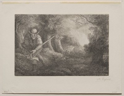 庭師 作： Alphonse Legros